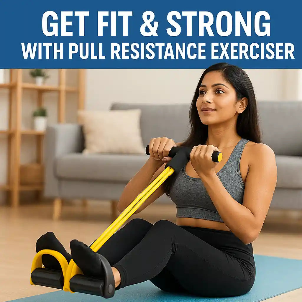 Yoga Pedal Puller Resistance Band – Full-Body Workout Rope for Arms, Legs & Core