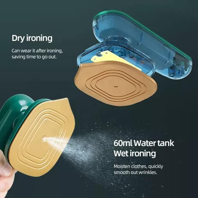 Travel Handheld Iron & Steamer – Compact, Dry & Wet Use