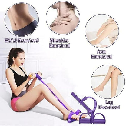 Yoga Pedal Puller Resistance Band – Full-Body Workout Rope for Arms, Legs & Core