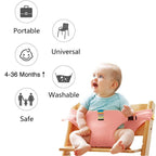Baby Feeding High Chair Seat with Safety Strap