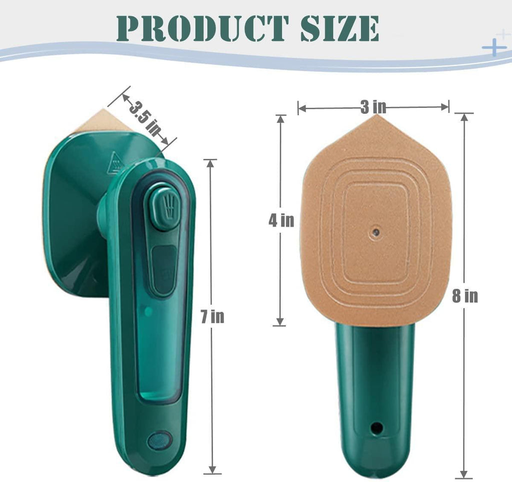 Travel Handheld Iron & Steamer – Compact, Dry & Wet Use