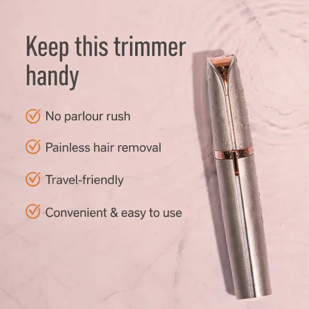 Flawless Eyebrow Shaper – Painless Eyebrow Trimmer for Women