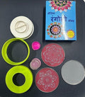 Magic Rangoli Kit with Stencil (4-inch) – Festive Rangoli DIY Set