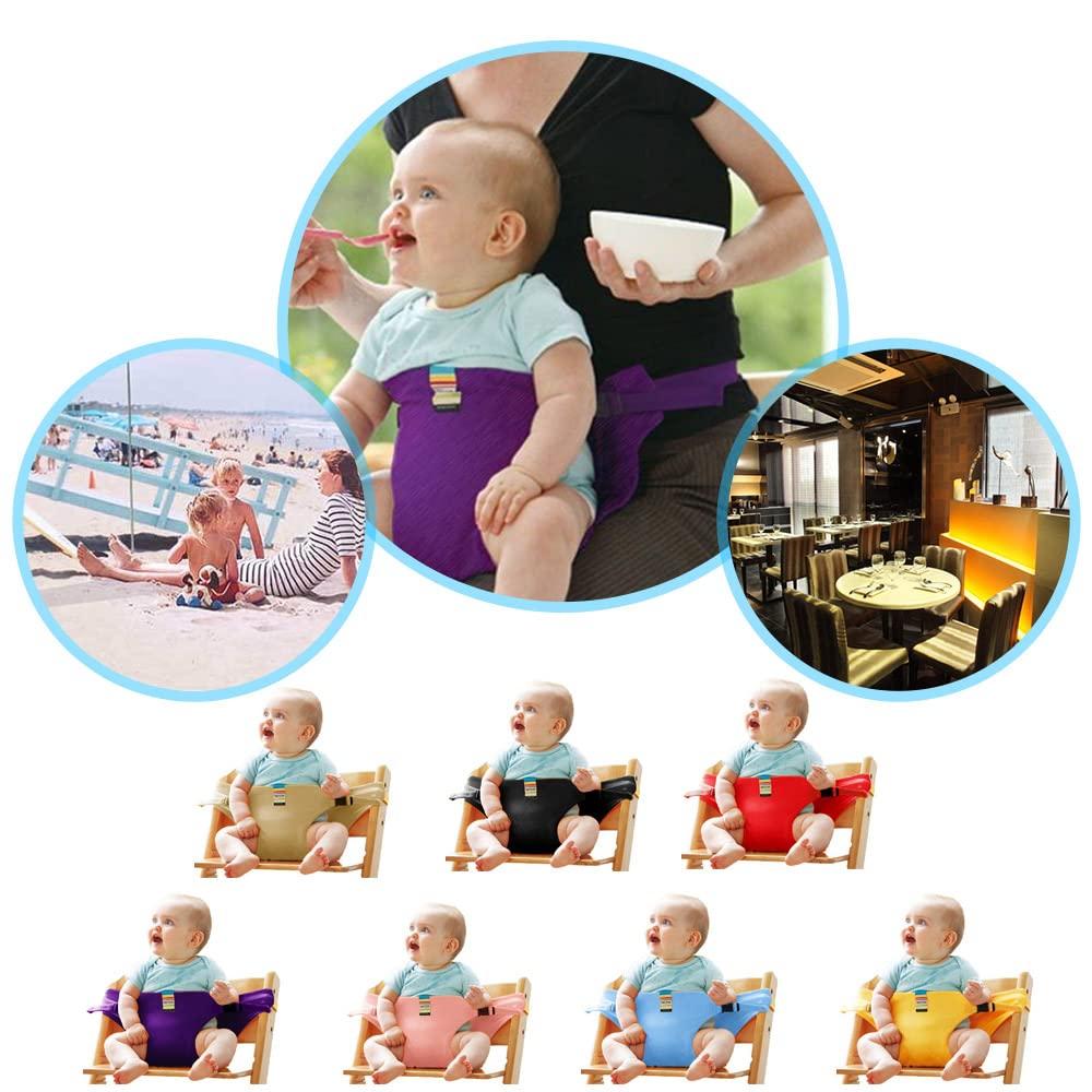 Baby Feeding High Chair Seat with Safety Strap