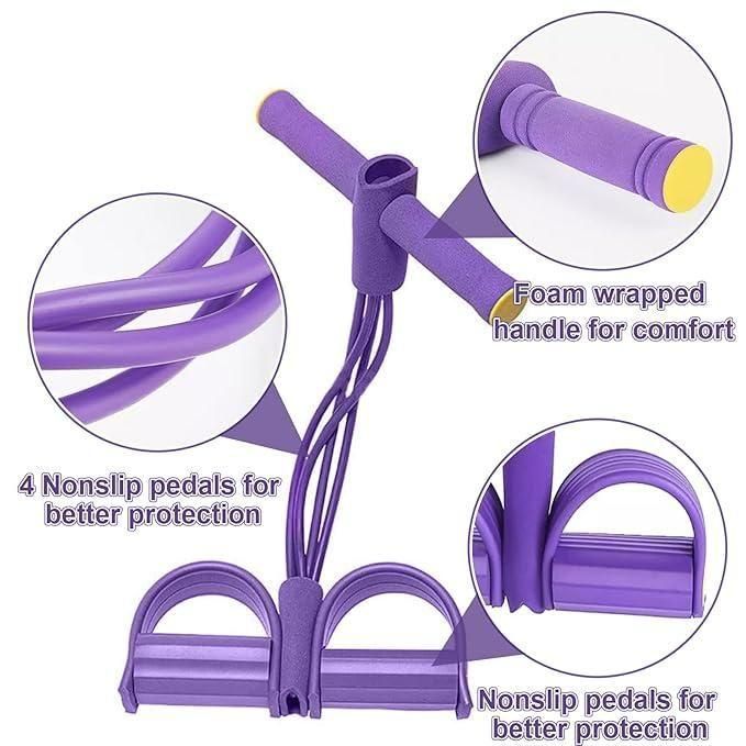 Yoga Pedal Puller Resistance Band – Full-Body Workout Rope for Arms, Legs & Core
