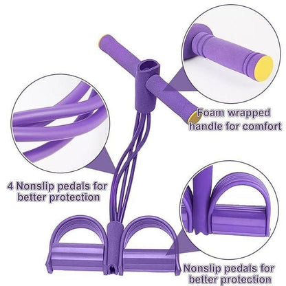 Yoga Pedal Puller Resistance Band – Full-Body Workout Rope for Arms, Legs & Core