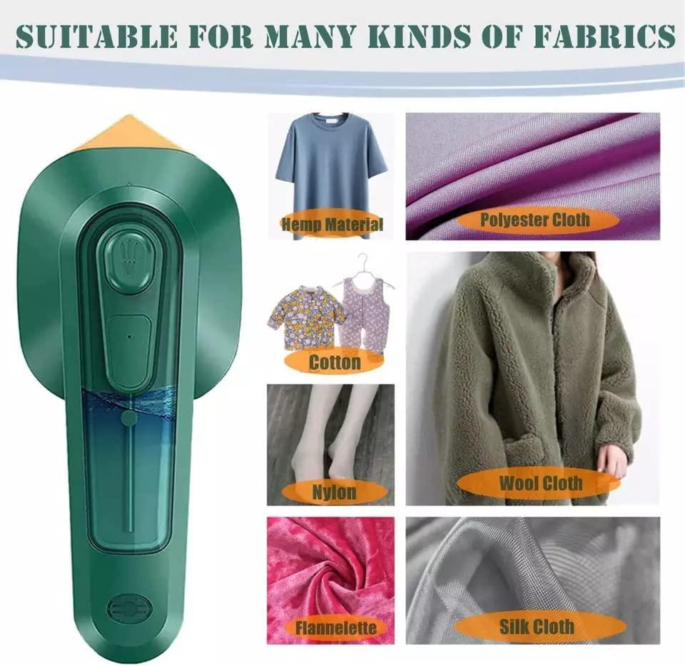 Travel Handheld Iron & Steamer – Compact, Dry & Wet Use