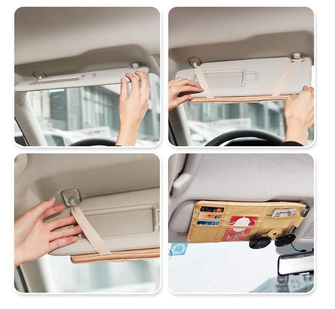 Car Sun Visor Organizer