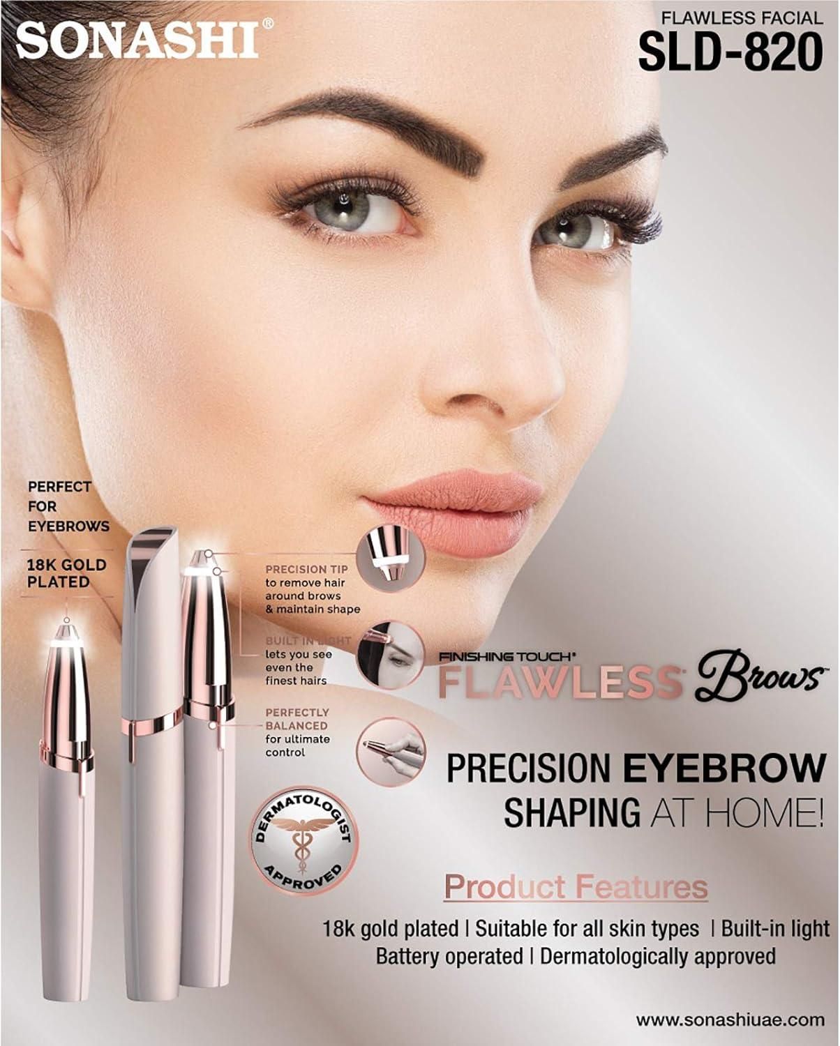 Flawless Eyebrow Shaper – Painless Eyebrow Trimmer for Women