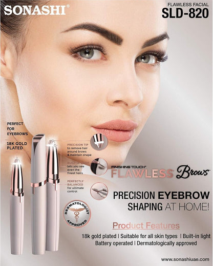Flawless Eyebrow Shaper – Painless Eyebrow Trimmer for Women