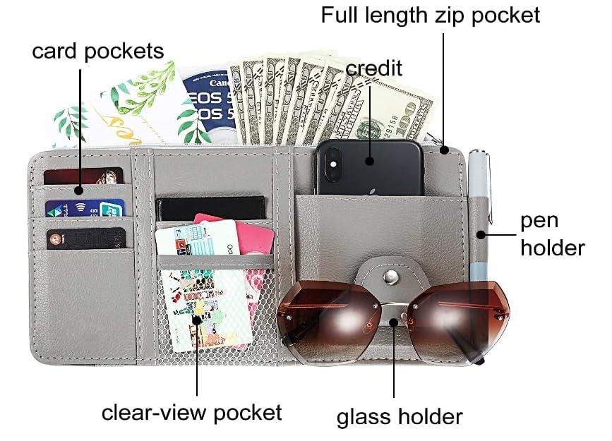 Car Sun Visor Organizer