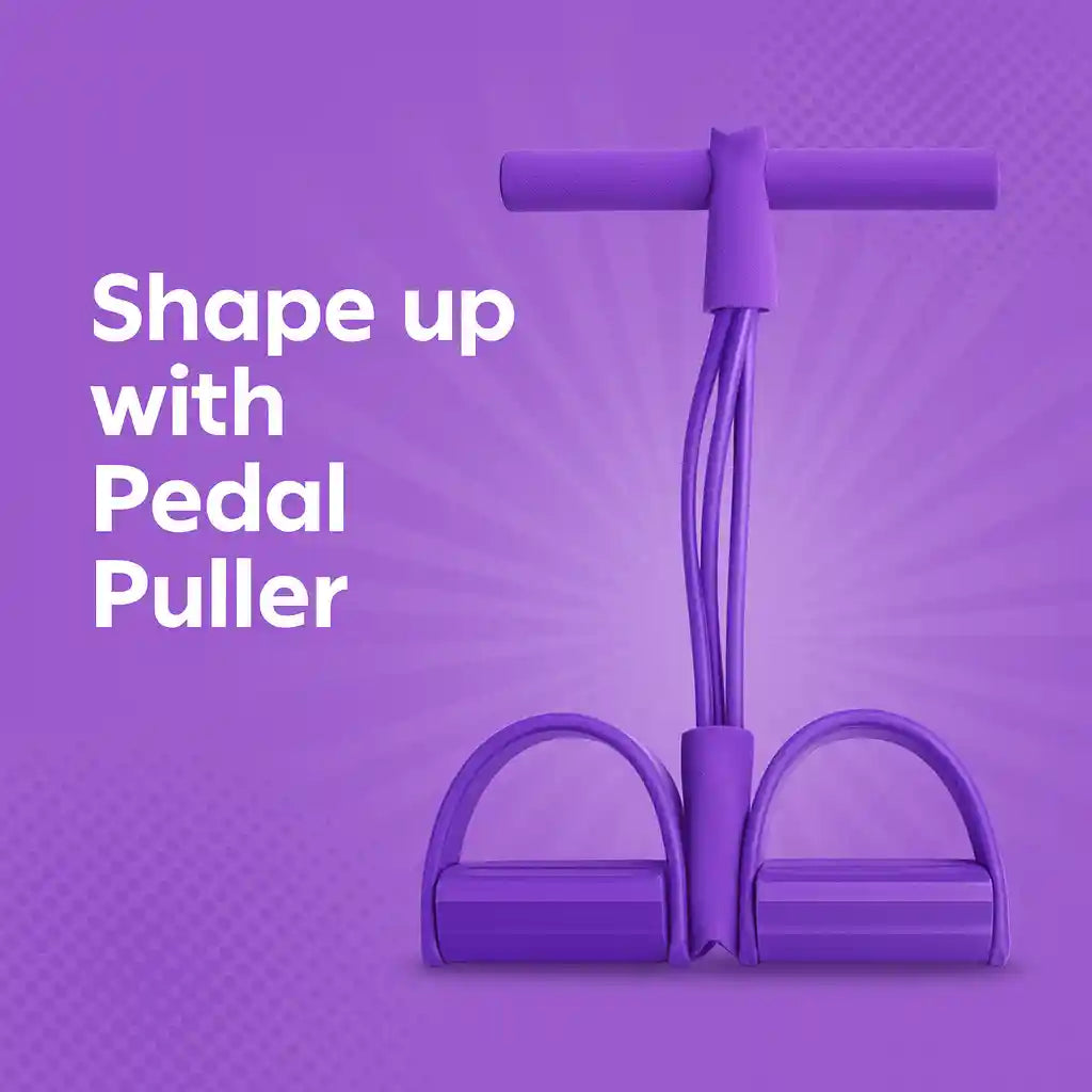 Yoga Pedal Puller Resistance Band – Full-Body Workout Rope for Arms, Legs & Core