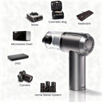 Portable Wireless Air Duster + Vacuum — For Keyboards, Car, Home