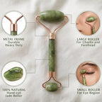 Glow & Roll: Jade Facial Roller and Massager for Radiant Skin