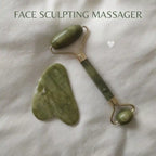 Glow & Roll: Jade Facial Roller and Massager for Radiant Skin