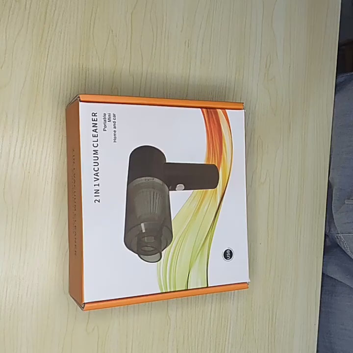 Portable Wireless Air Duster + Vacuum — For Keyboards, Car, Home